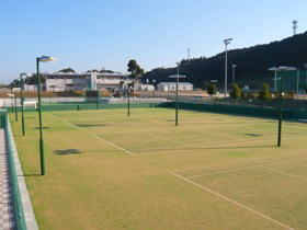 日置市東市来総合運動公園庭球場