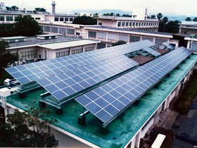 鹿児島高専　太陽光発電設備（40kW）
